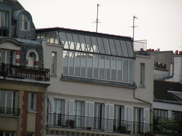  atelier d'artiste en haut d'un immeuble